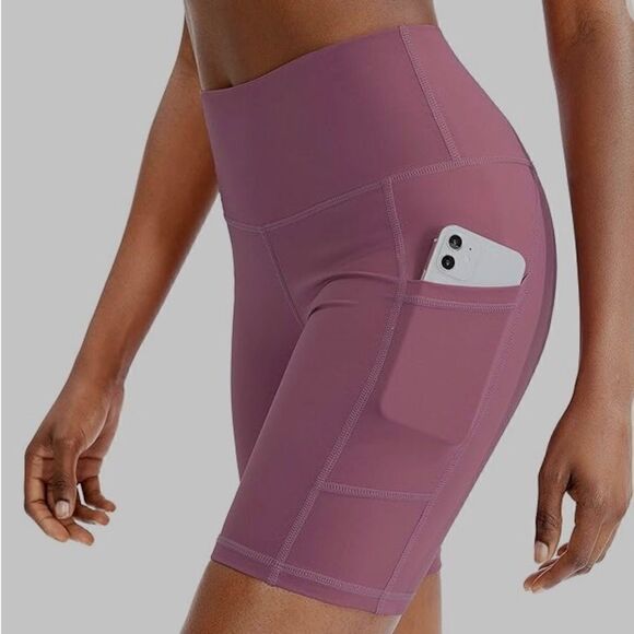 IDEOLOGY PERFORMANCE - L Sz S Nine-Inch Bike Shorts w/Pockets in Rhapsody. NWT! - Picture 11 of 14